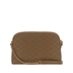 Gaby Zipped Pouch In Quilted Lambskin