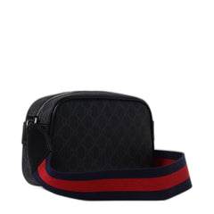 GG Crossbody Bag in Black Supreme