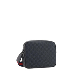 Small GG Crossbody Bag in Black Supreme Canvas