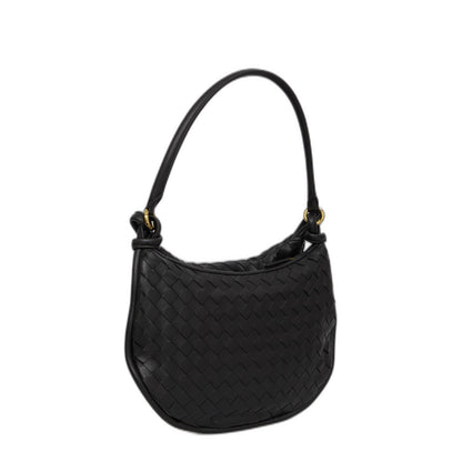 Medium Gemelli Hobo Bag in Black