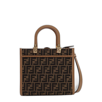 Sunshine Small in Brown Ff Jacquard