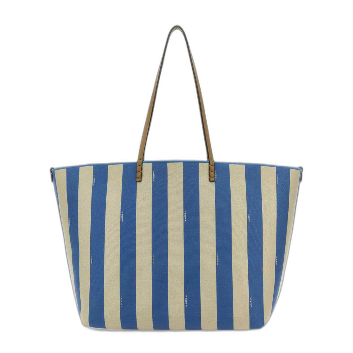 Large Roll Striped Reversible Tote Bag