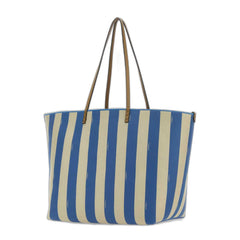 Large Roll Striped Reversible Tote Bag