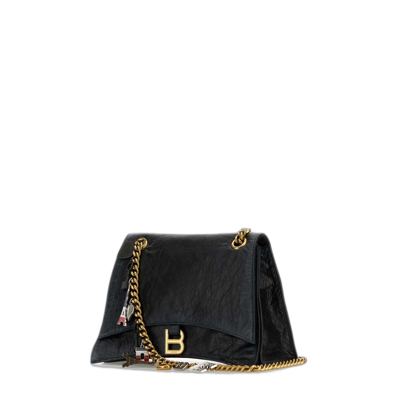 Crush Medium Chain Shoulder Bag