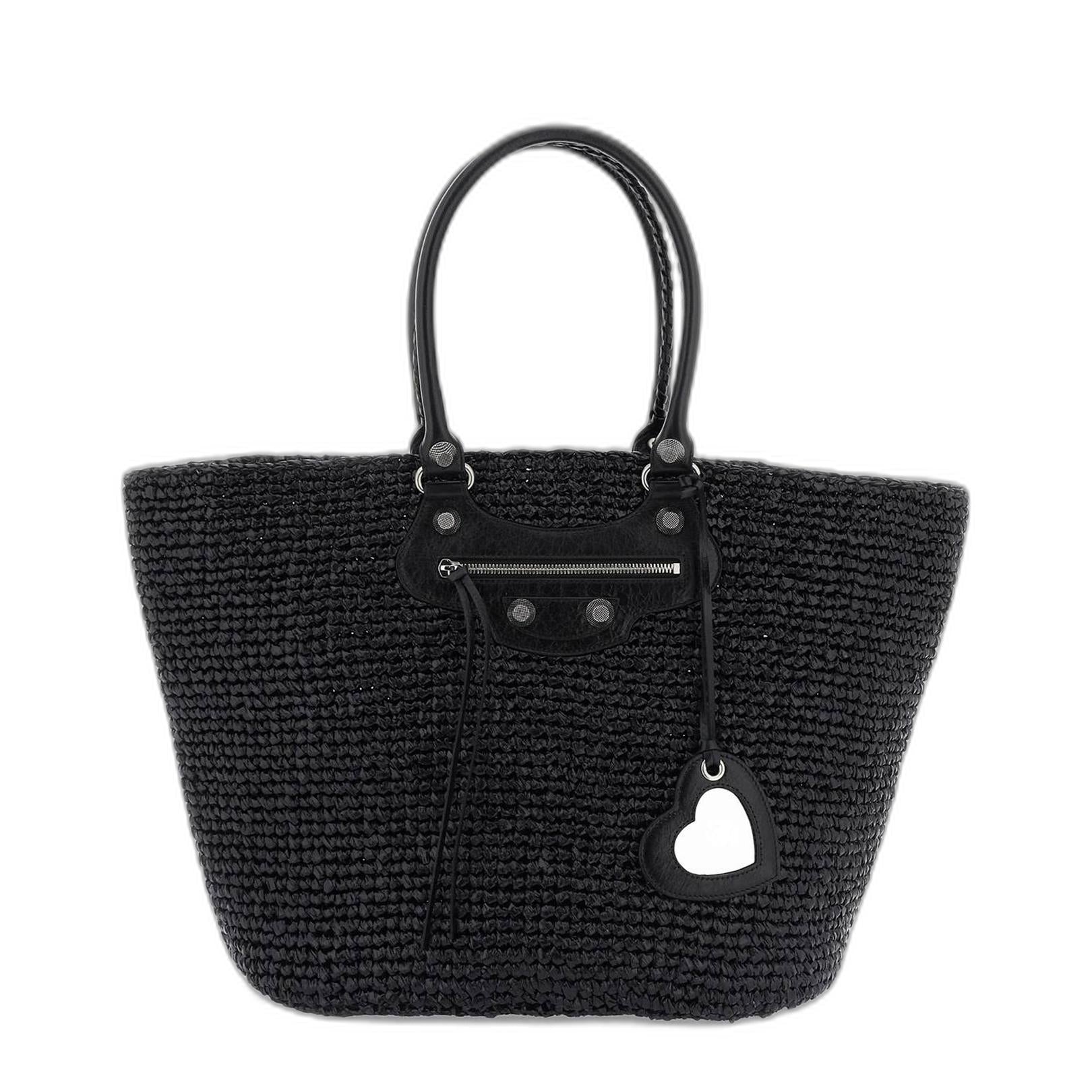 Le Cagole Panier Medium Shopping Bag