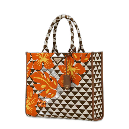 Triangle-Logo Tote Bag