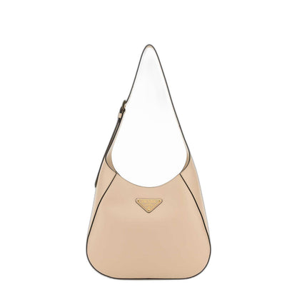 Logo Plaque Medium Hobo Bag