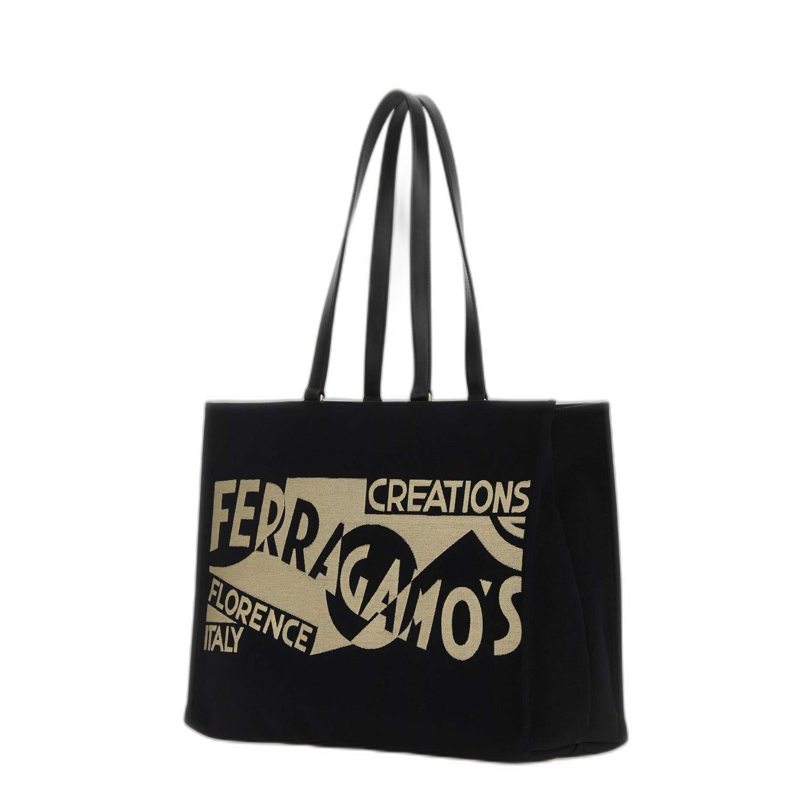 Logo Detailed Medium Tote Bag