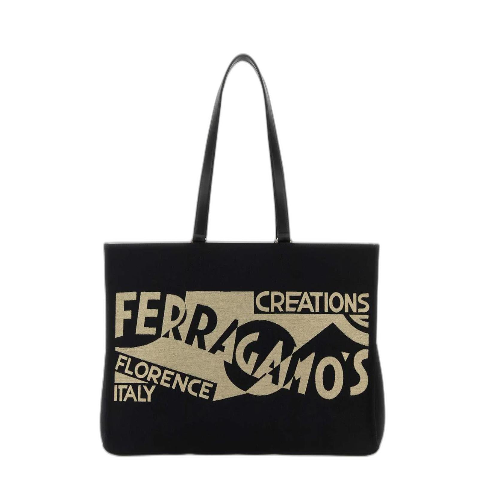 Logo Detailed Medium Tote Bag