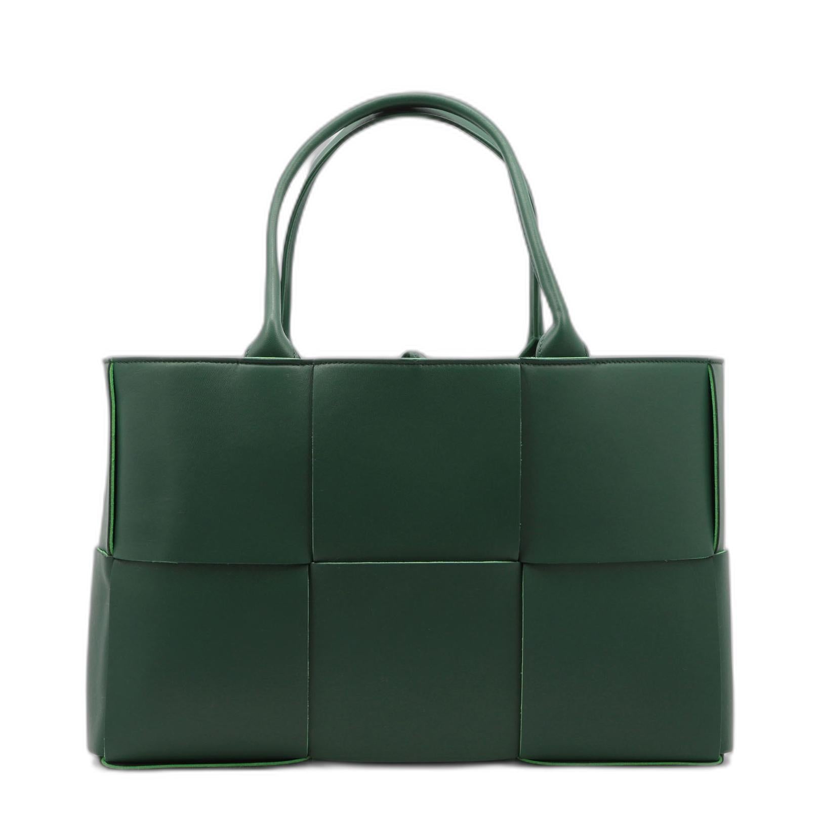 Medium Arco Tote Bag in Raintree/Parakeet