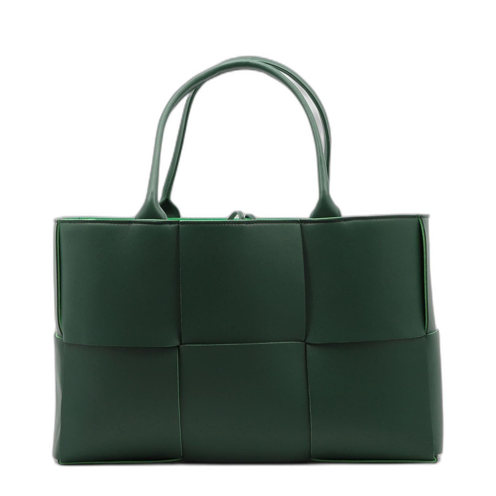 Medium Arco Tote Bag in Raintree/Parakeet