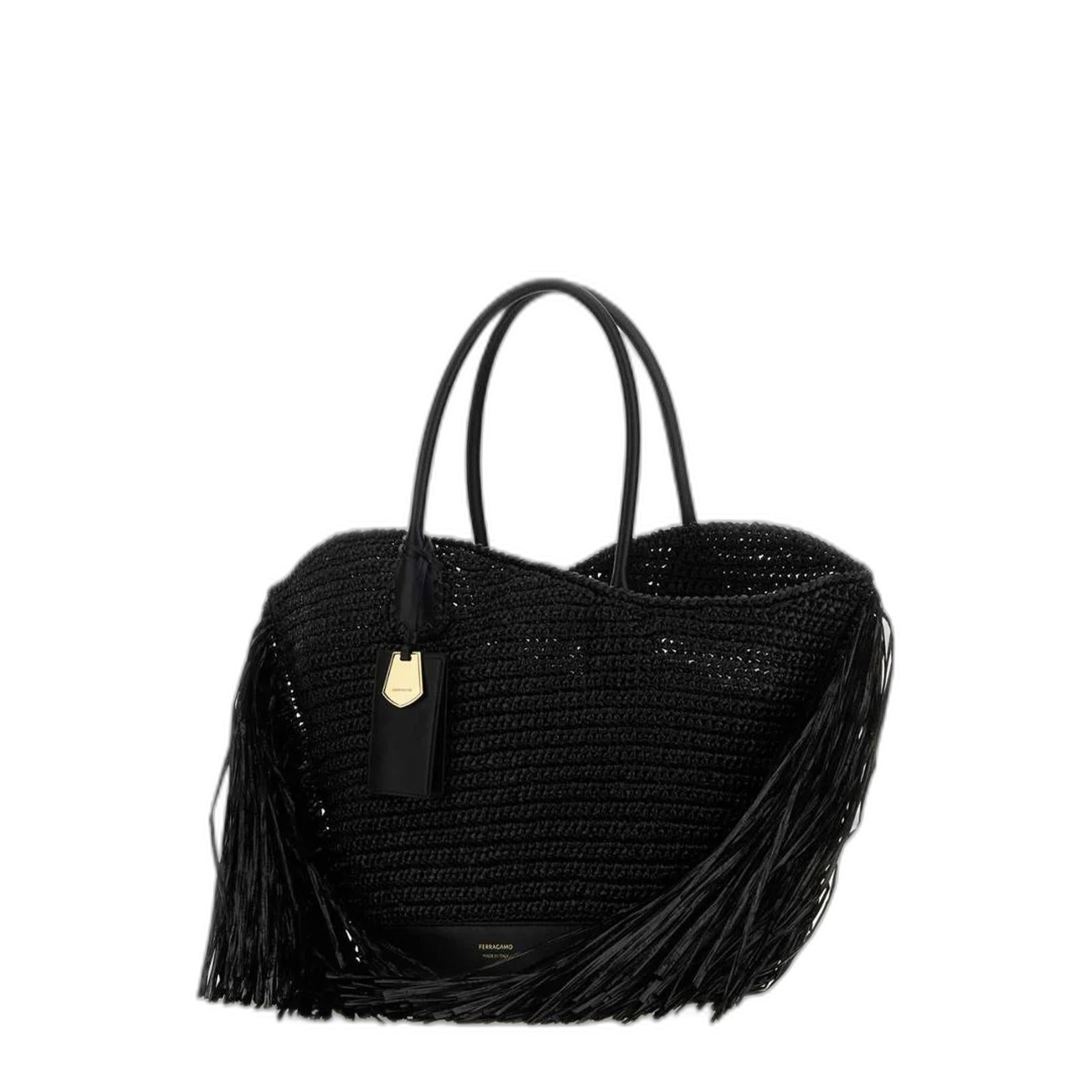 Fringed Tote Bag
