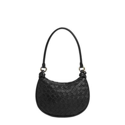 Small Gemelli Hobo Bag in Black