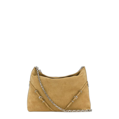 Voyou Medium Chain Shoulder Bag in Hazel