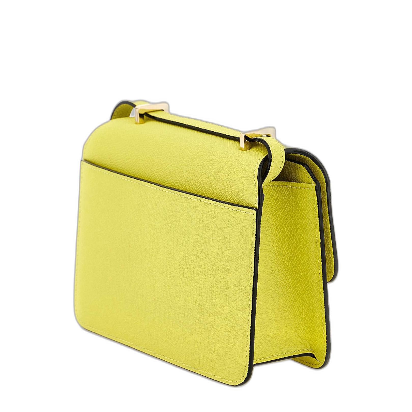 Nolo Mini Crossbody Bag in Citrine Yellow