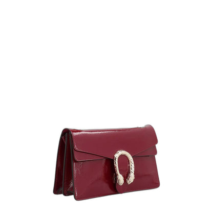 Dionysus Small Shoulder Bag in Rosso Ancora