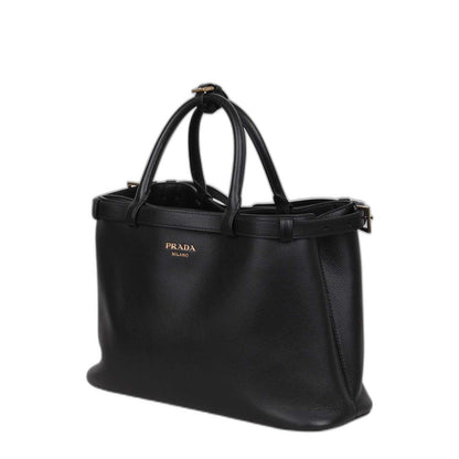 Medium Calfskin Handbag - Black