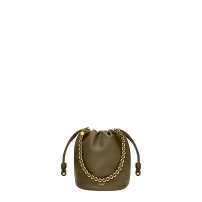 Flamenco Purse Bucket In Mellow Nappa Lambskin