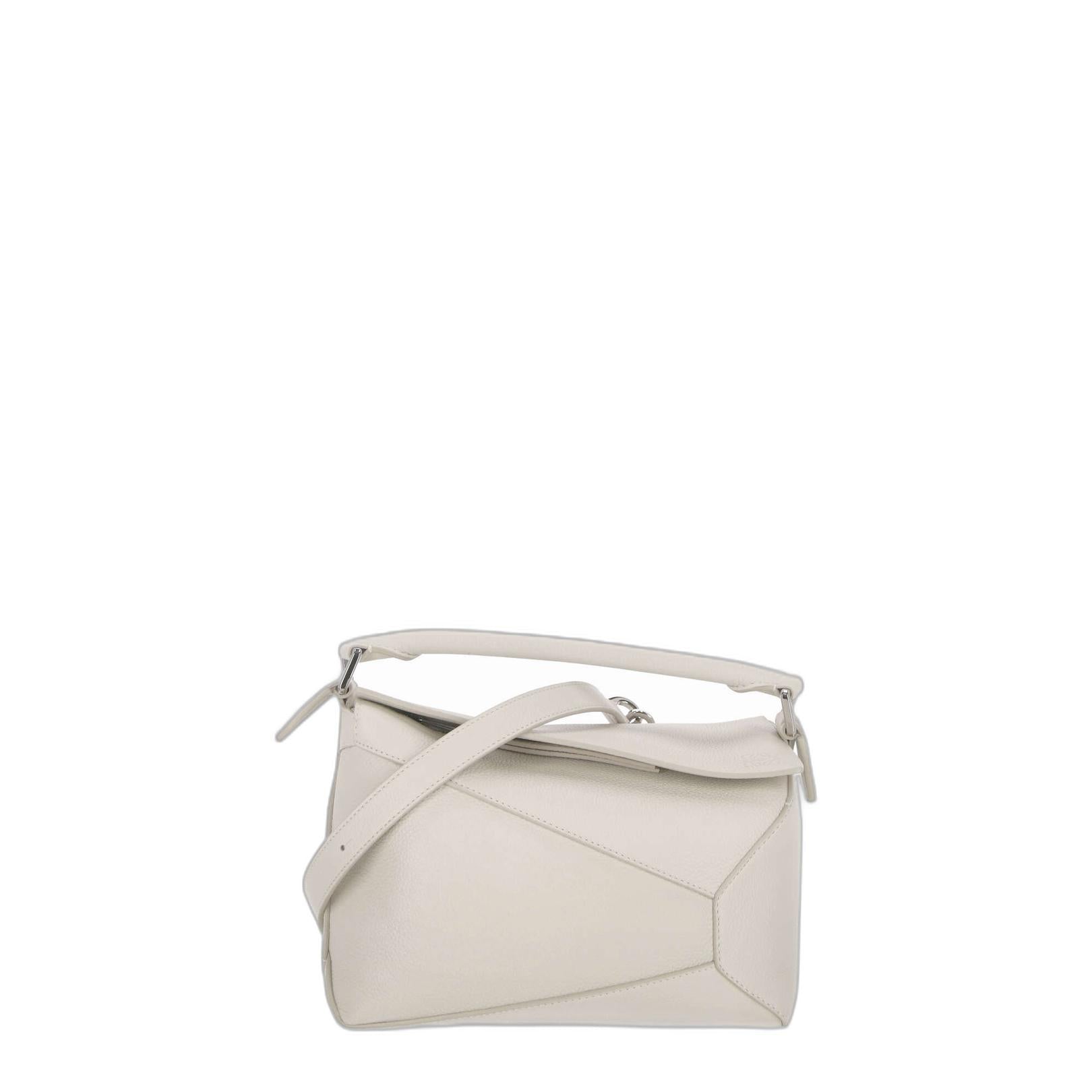 Small Puzzle Bag In Soft Grained Calfskin