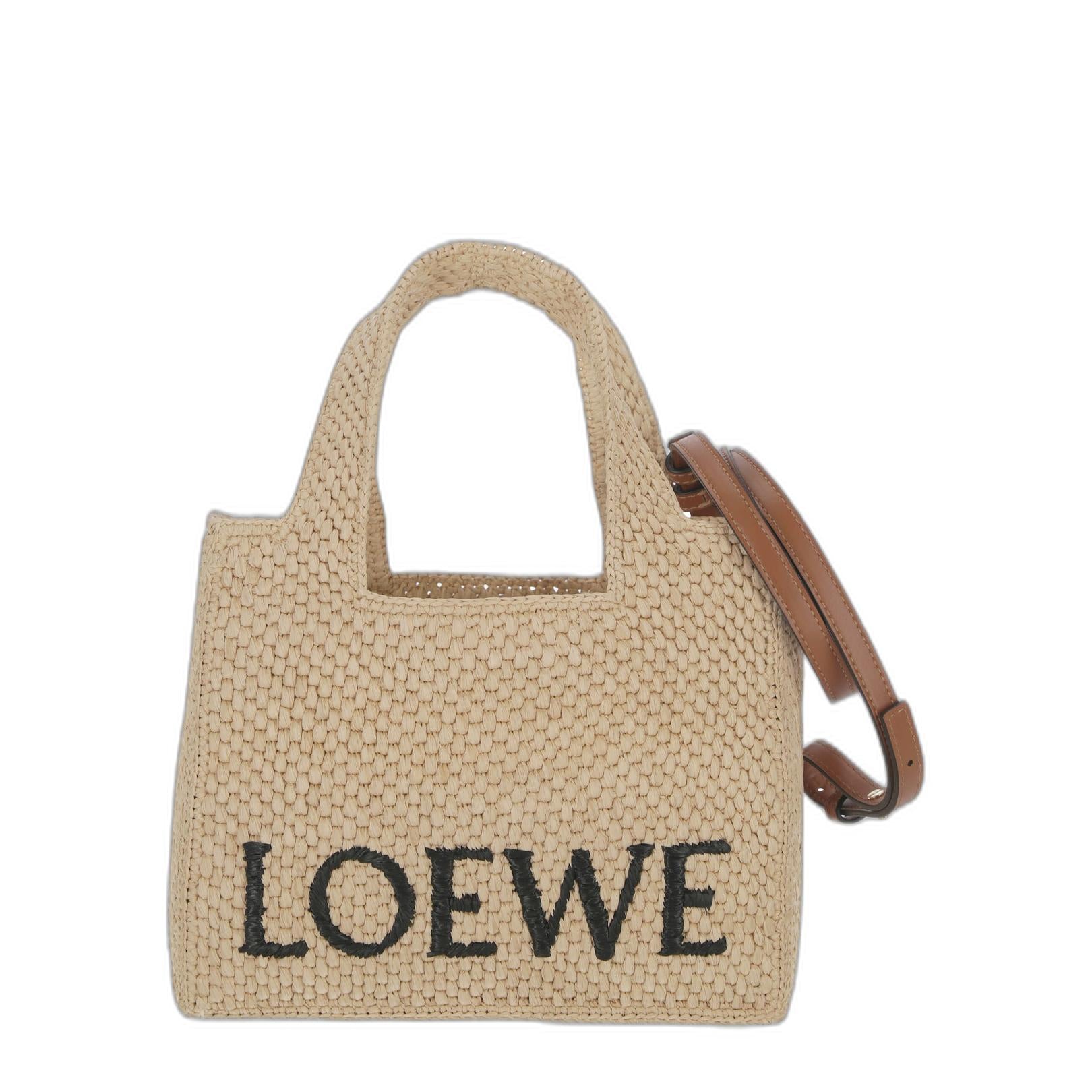 拉菲草小號 Font 托特包