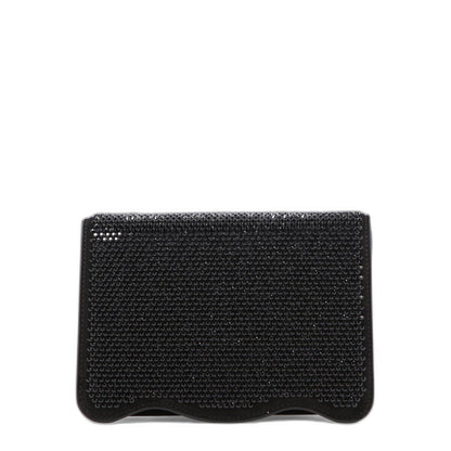 Palm Beach Calf Leather Shoulder Bag - Black